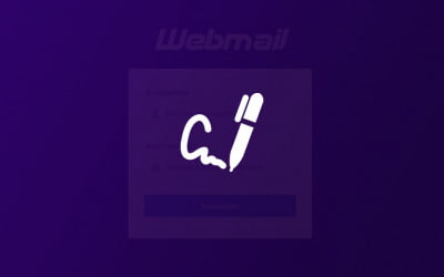 E-mailhandtekening instellen (Apple)